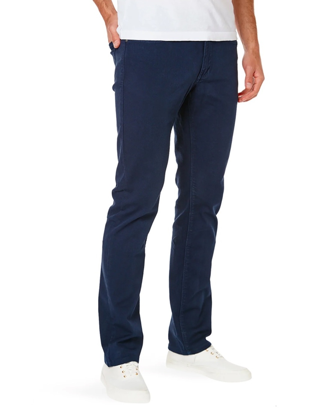 Mott & Bow Mens Slim Mercer Dark Blue Navy Jeans Waist 38, Length 34